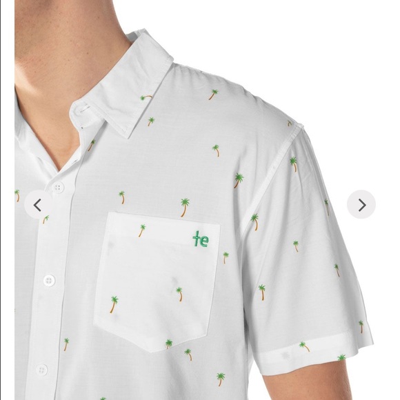 Shirts Palm Tree Button Up Poshmark